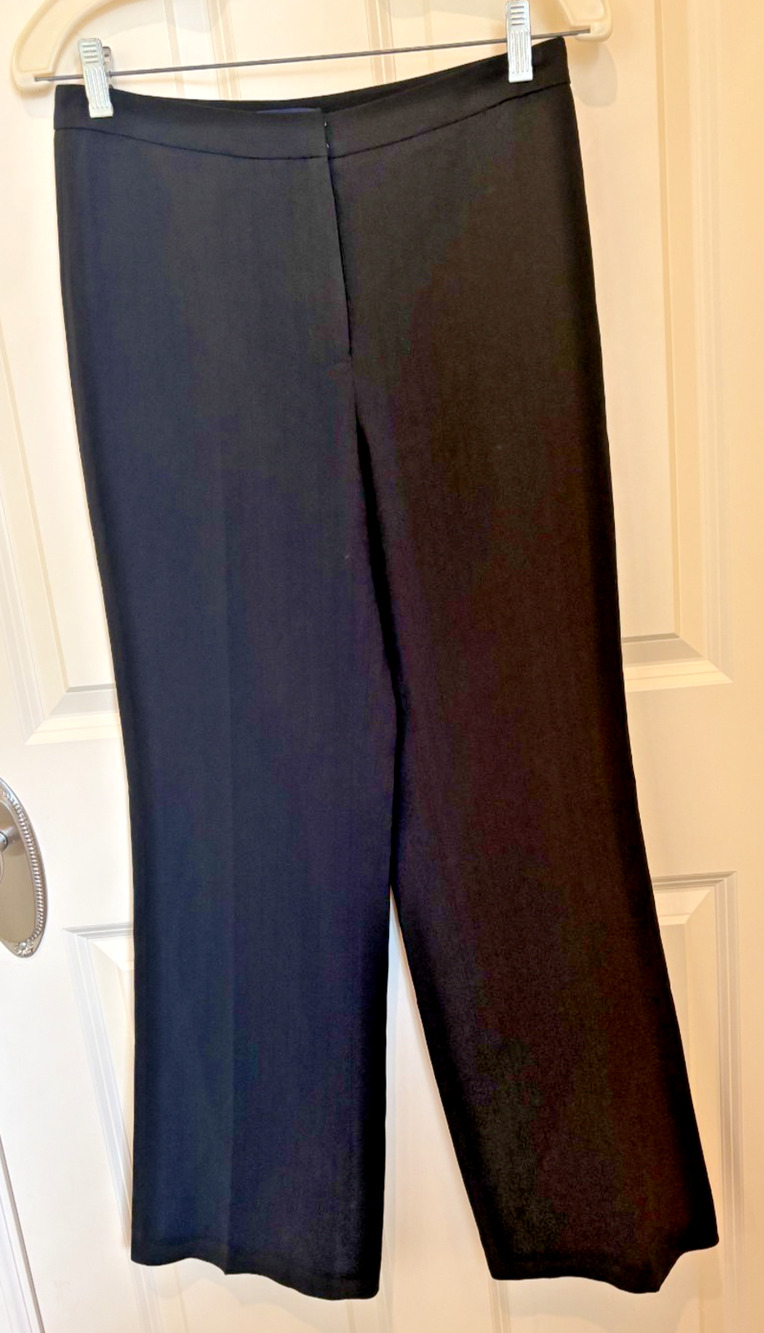 Ann Taylor Modern Fit Dress Pants Women’s 4 Black Trouser Work Career Office